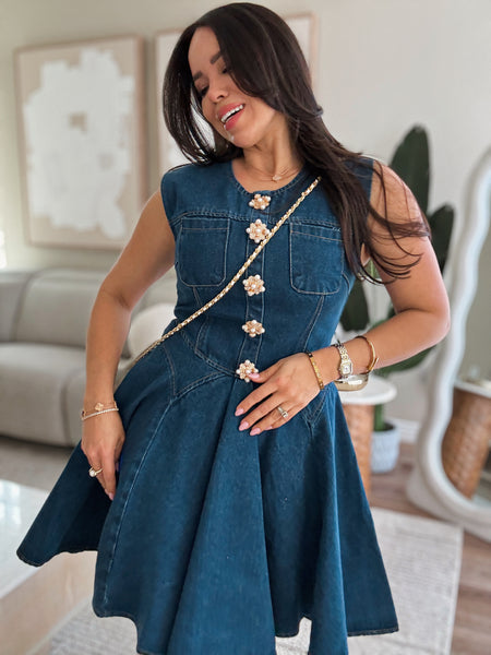 Jenna Denim Dress