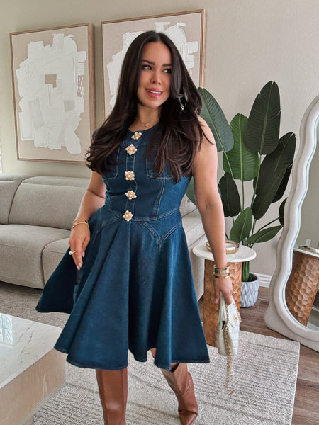 Jenna Denim Dress