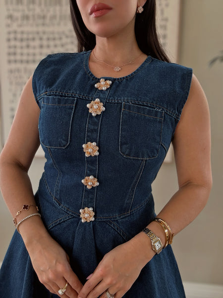 Jenna Denim Dress