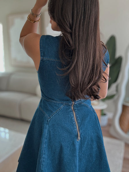 Jenna Denim Dress