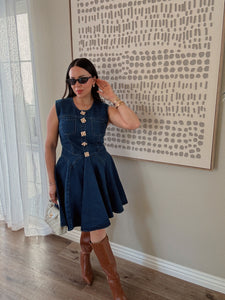 Jenna Denim Dress